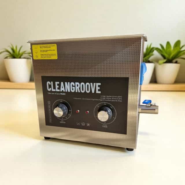 Cleangroove V3 – Kit complet nettoyeur vinyle ultrason professionnel ( Bac Ultrason SonicGroove Inclus)